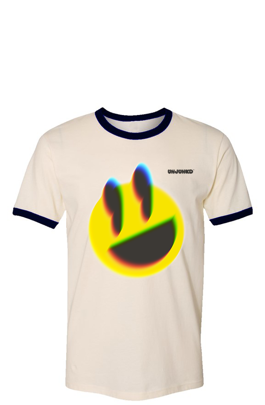 UNJUNKD Glitch Vintage Ringer T-Shirt