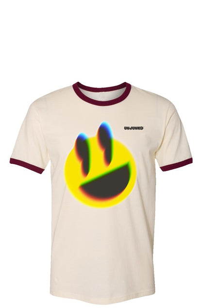 UNJUNKD Glitch Vintage Ringer T-Shirt