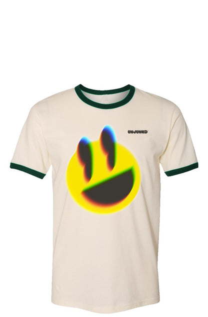UNJUNKD Glitch Vintage Ringer T-Shirt