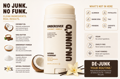 Coconut + Vanilla Natural Deodorant