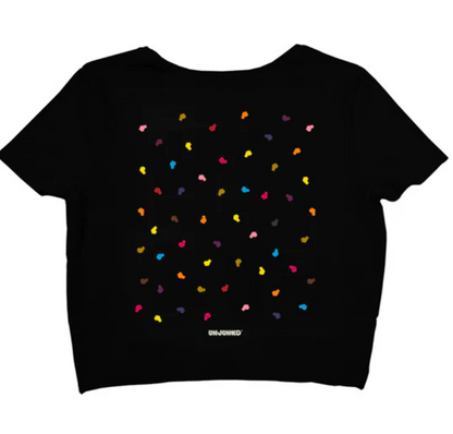 Your Next Obsession Smiley Crop Tee