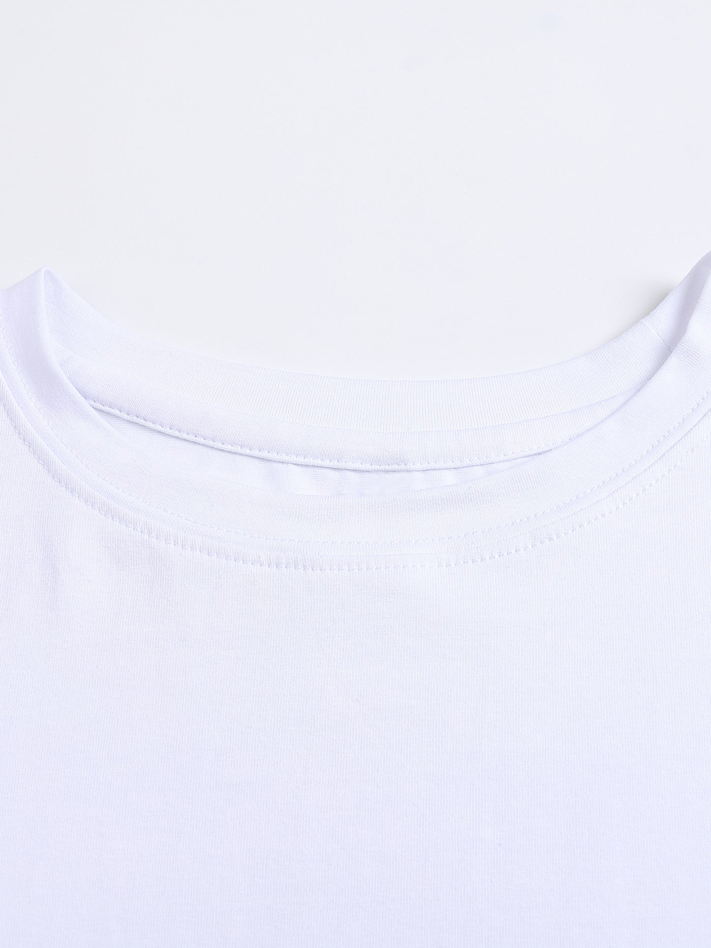 Unjunkd Fitted Crop Cotton T-Shirt