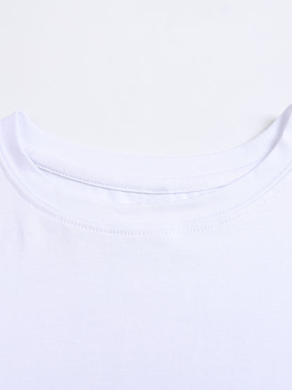 Unjunkd Fitted Crop Cotton T-Shirt