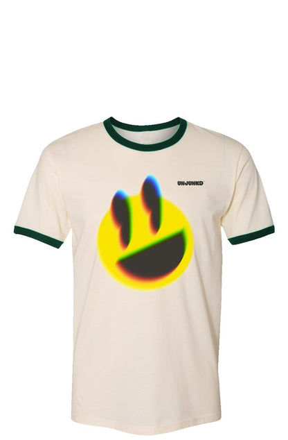 UNJUNKD Glitch Vintage Ringer T-Shirt