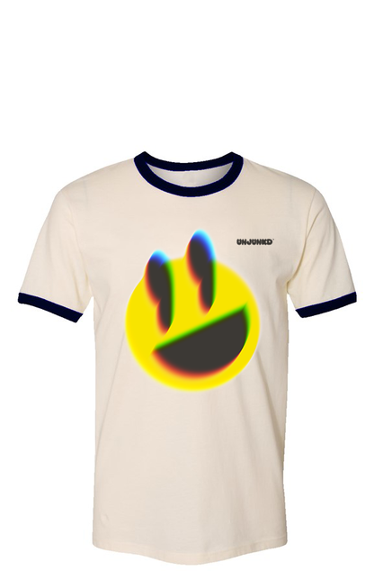 UNJUNKD Glitch Vintage Ringer T-Shirt